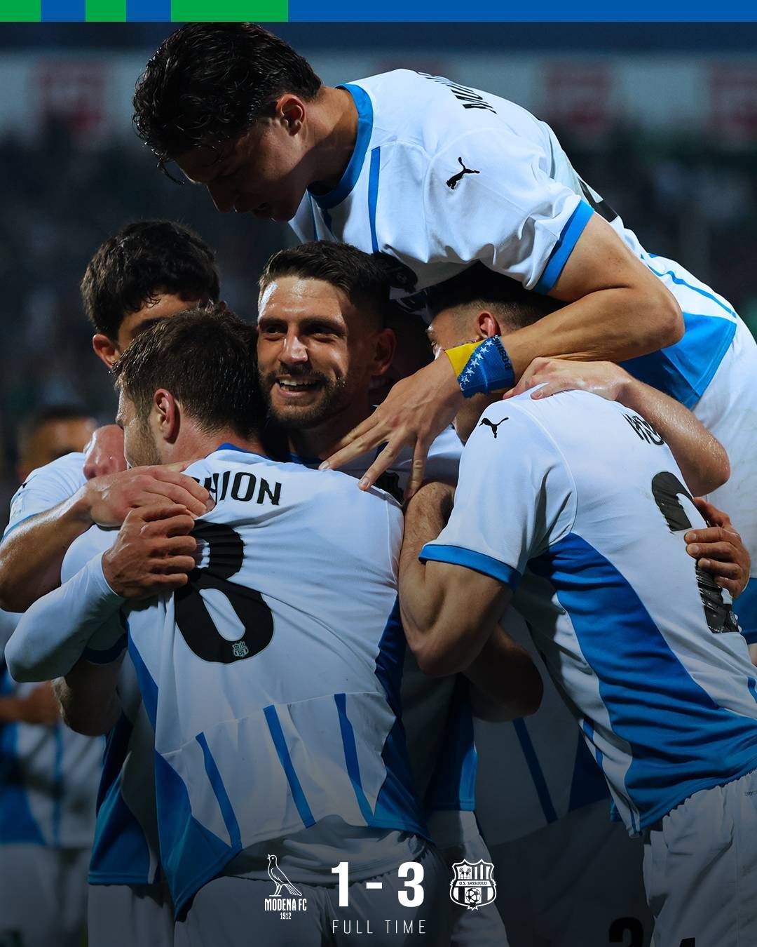 萨索洛客场战平桑普多利亚，双方争夺一分的简单介绍